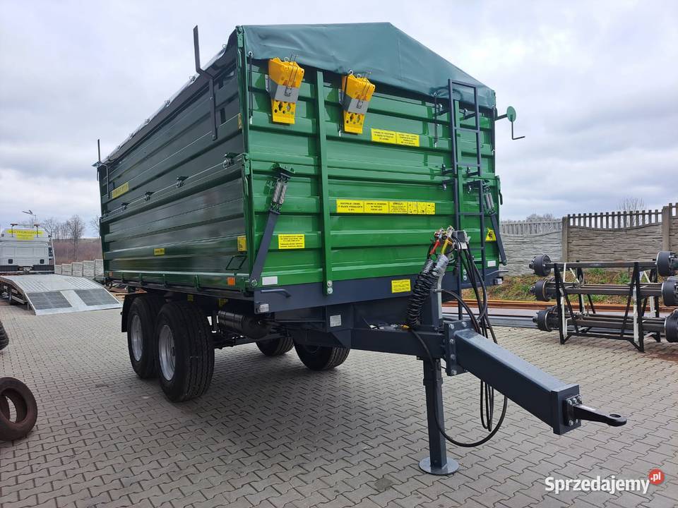 Techmont Przyczepa tandem PTTCW 310 10 t Białystok sprzedam