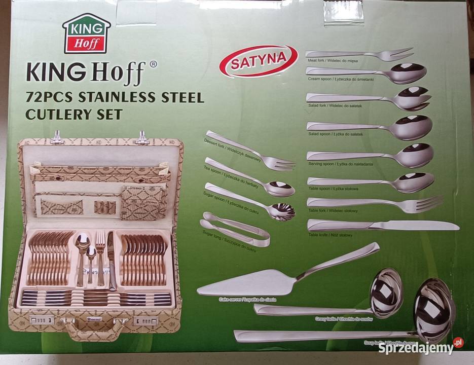 King Hoff KingHoff Zestaw 72 sztuk pięknych mazowieckie Brwinów sprzedam