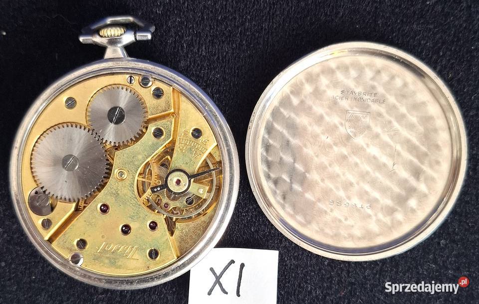 Stary Zegarek Kieszonkowy Tissot XI Gliwice