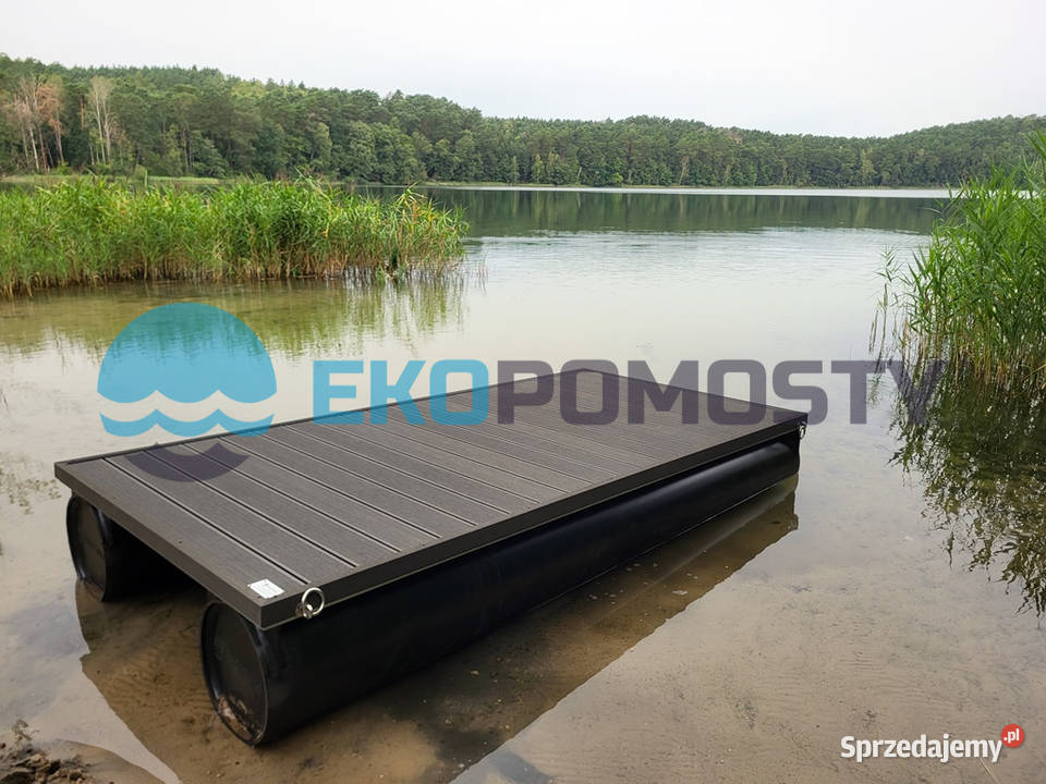 RĘKI Pomost pływający platforma pływająca 3x15m Kiekrz
