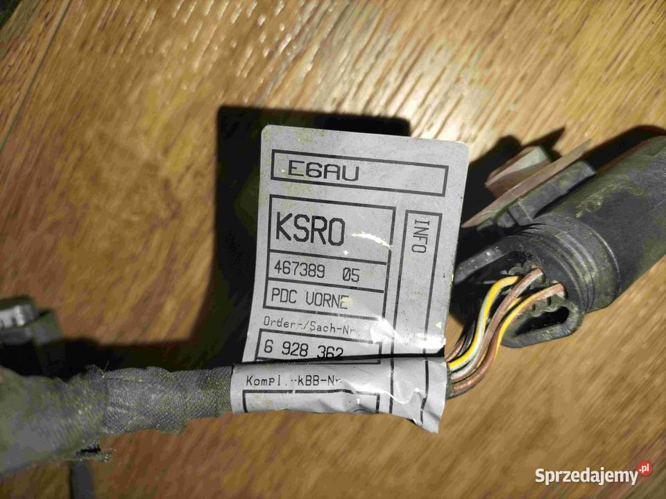 Wiązka PDC BMW E60 E61 E63 E64 PRZÓD osobowe