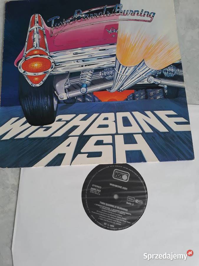 WISHBONE ASH Twin Barrels Burning 1982 Kolekcja sprzedam