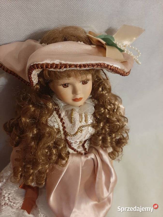 Przepiękna kolekcjonerska lalka porcelanowa na Antyki Inowrocław