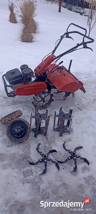 Cedrus GLX680 Mocna Glebogryzarka 7 Zestaw Koła lubelskie