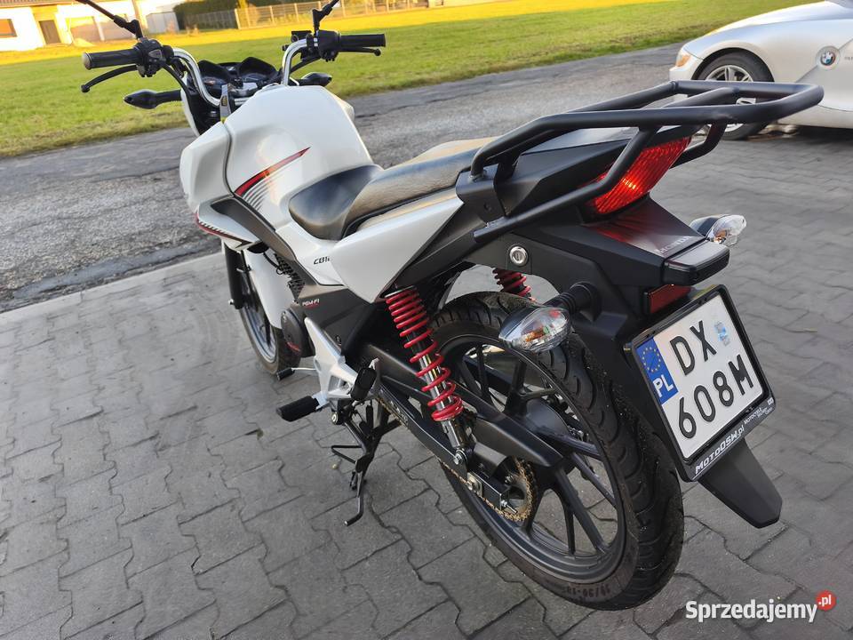 Honda CB 125F CB125 F CB125F CB 125 F Zamiana Honda opolskie Ligota Dobrodzieńska