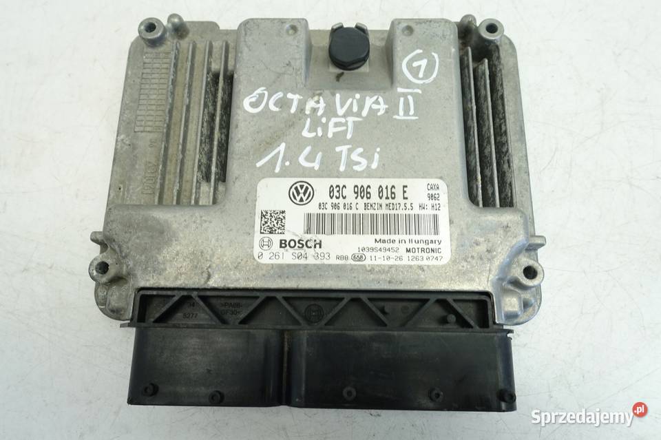 Skoda Octavia II 14 TSI KOMPUTER SILNIKA moduł