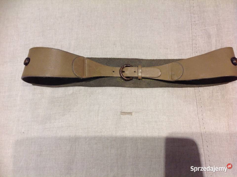 Pasek Skórzany Damski SSM skóra naturalna Dla kobiet lubuskie Nowa Sól sprzedam