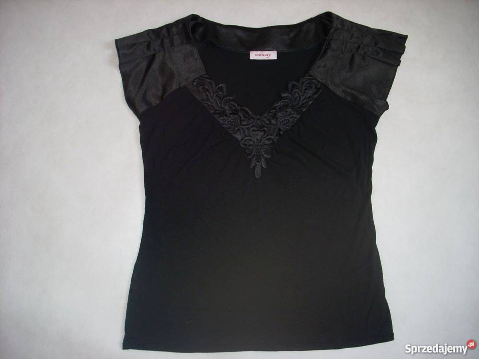 ORSAY piękna bluzeczka Satynowy Haft 38 M Bluzki i koszule Nowy Sącz sprzedam