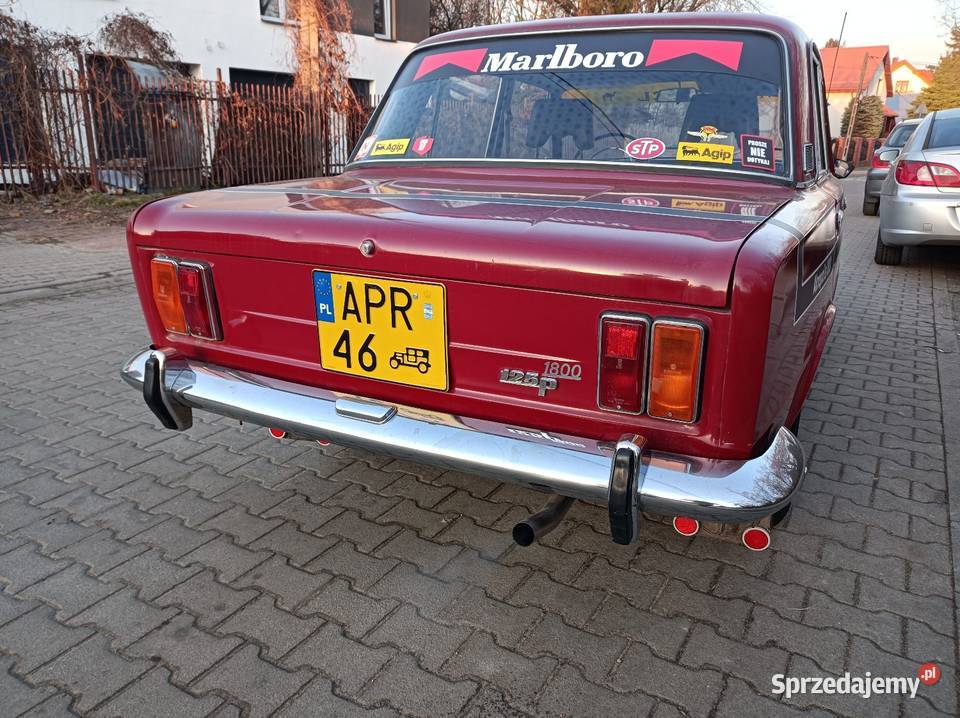 Fiat 125p 1800 dohc Akropolis 1800cm3 Pruszków