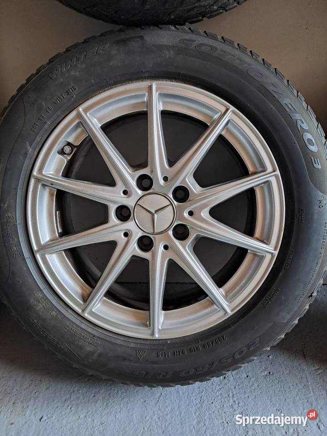 Koła mercedes 20560R16 5x112 et 43 Pirelli kujawsko-pomorskie sprzedam