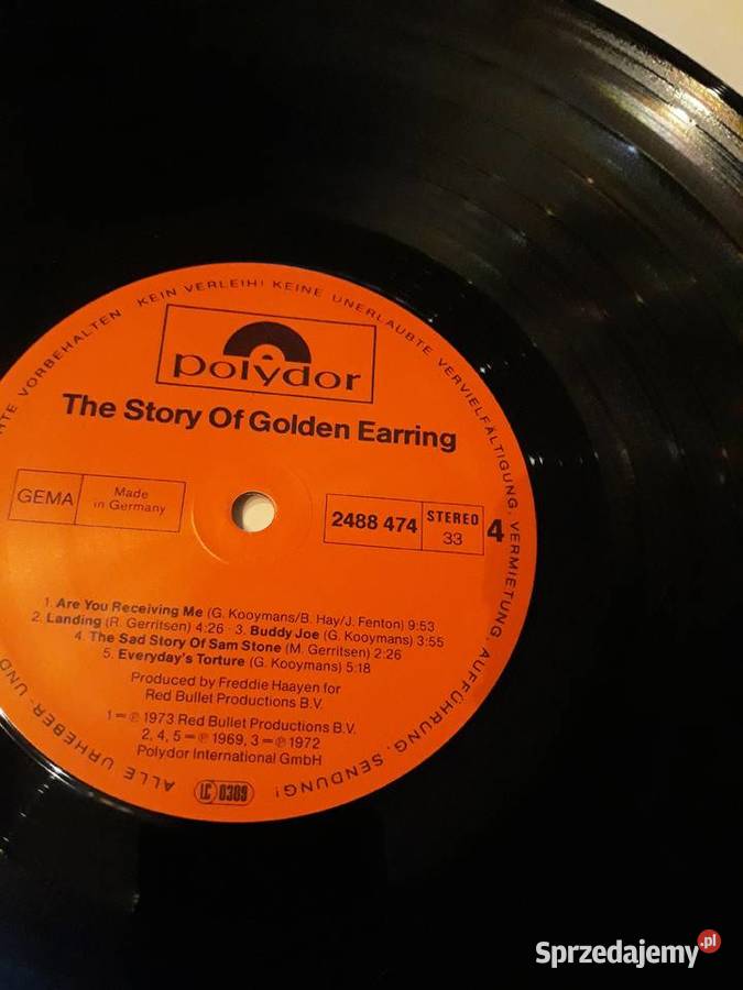 GOLDEN EARRING The Story of 2 LP kolekcja własna Płyty i kasety Rzeszów