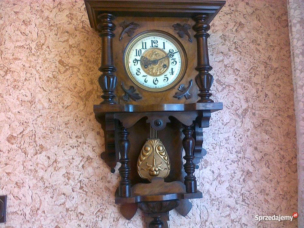 ANTYK ZEGAR GUSTAW BECKER Ślązak z około 1894 Bytom