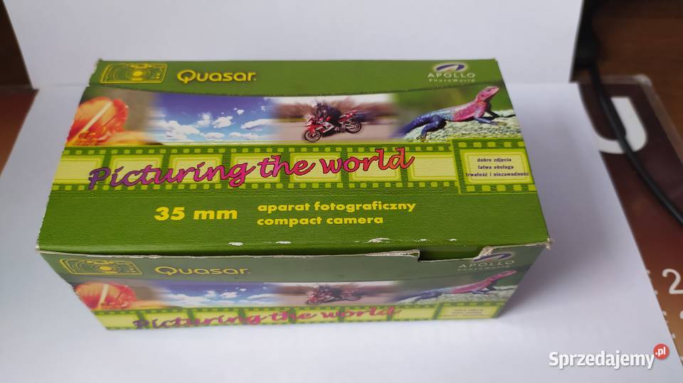 Aparat fotograficzny marki Quasar Elite łódzkie