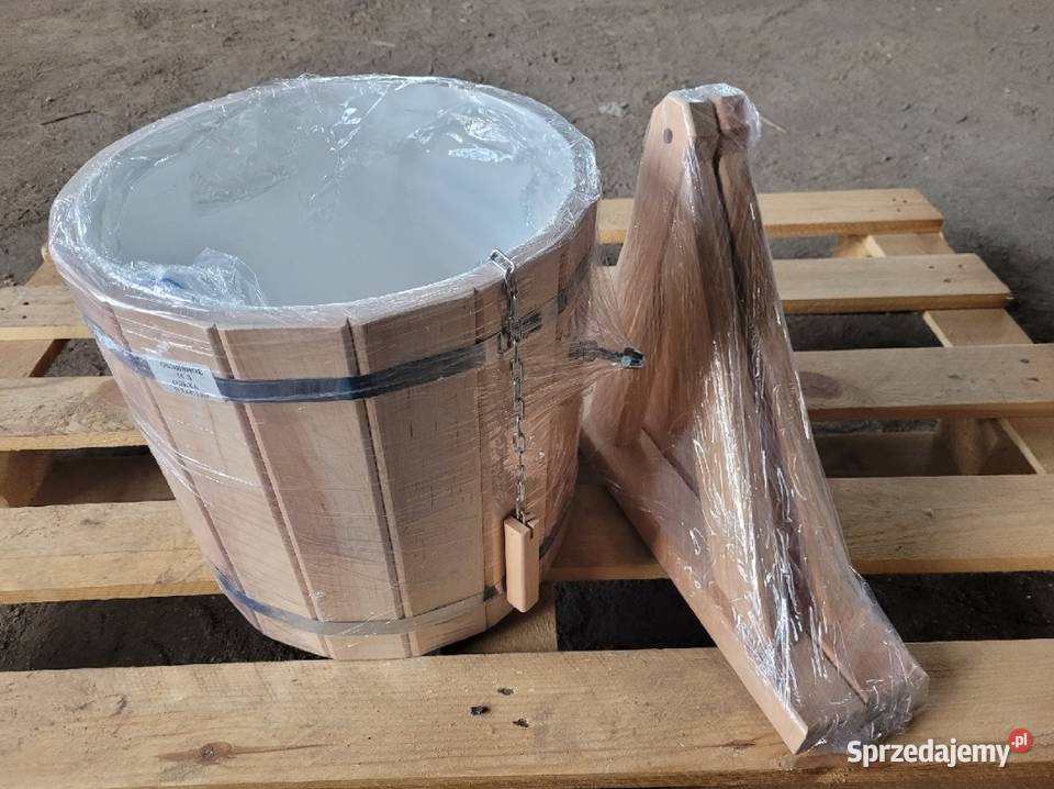 Wiadro prysznicowe do sauny i łaźni Białystok sprzedam