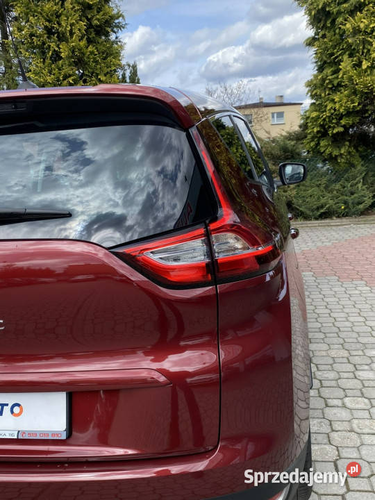 Renault Grand Scenic 13 Tce Automat Navi 7 kurtyny powietrzne Tarnowskie Góry
