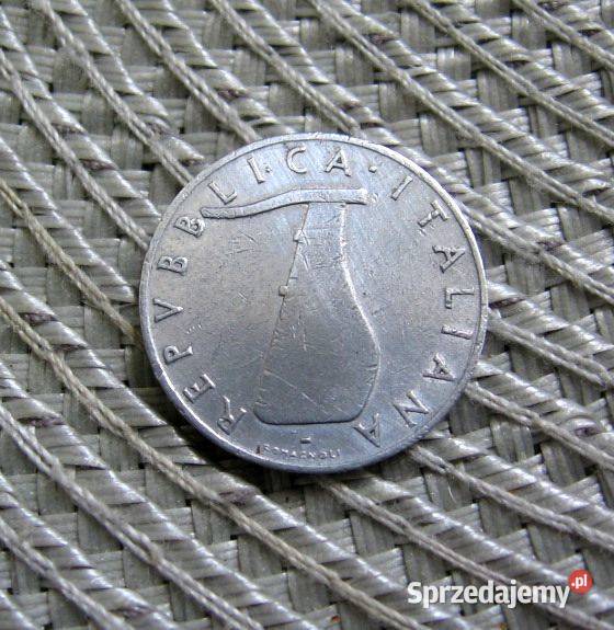 Włochy 5 Lirów 1954r wielkopolskie Kalisz