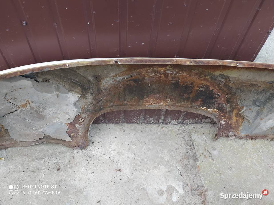 Błotniki metalowe tylne do Syreny osobowe Karoseria