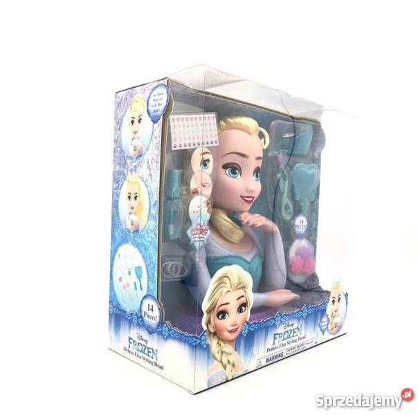 Frozen Kraina Lodu Deluxe głowa do czesania i