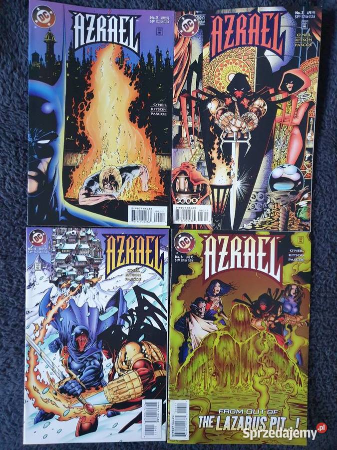 Azrael Agent Of The Bat zestaw 26 komiksów DC Gdynia