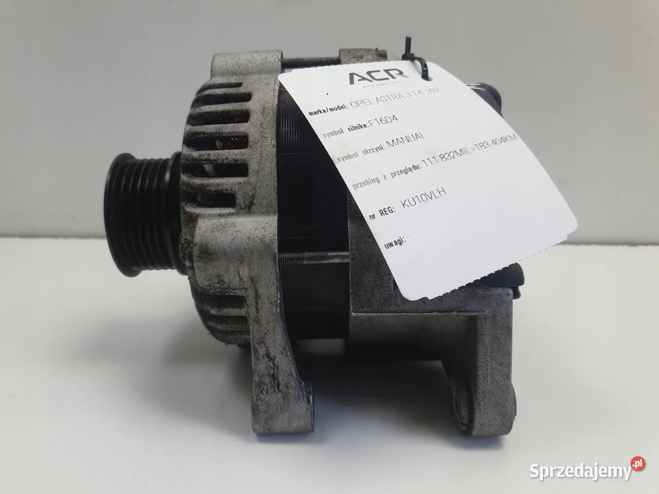 Opel Astra IV J 16 16V ALTERNATOR Janów