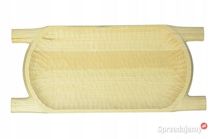 DREWNIANE KORYTKO taca niecka dzieża 60 x 27 Śleszowice