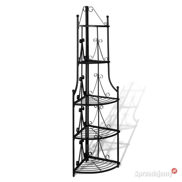 Stojak na rośliny kwietnik rogowy czarnySKU40782 Kwietniki Warszawa