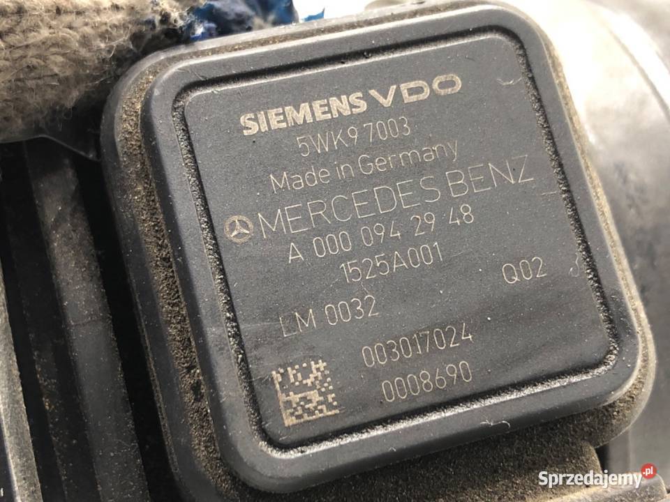 PRZEPŁYWOMIERZ MERCEDES W245 0000942948 20 109 osobowe podkarpackie