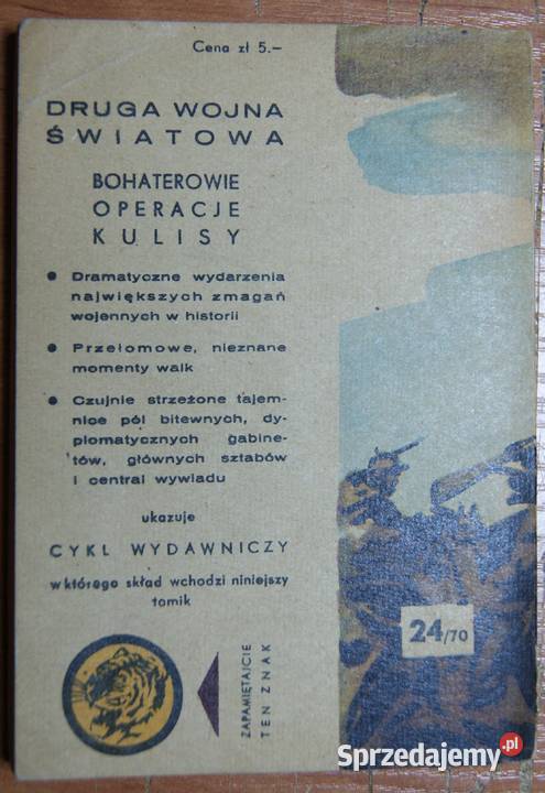 Żółty Tygrys Kierunek Prusy 2470 lubelskie Parczew