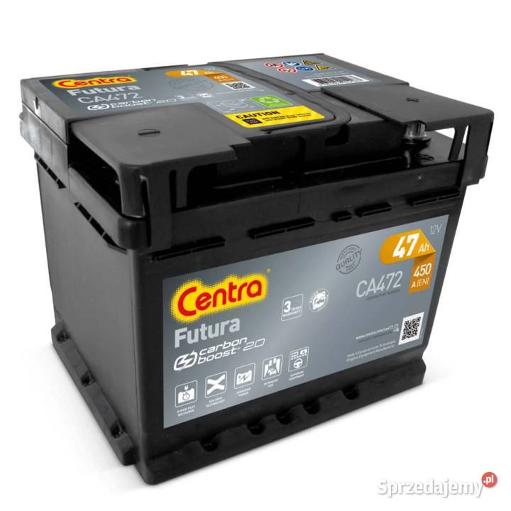 Akumulator Centra Futura 47Ah 450A osobowe Tarnów sprzedam