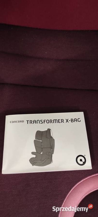 Fotelik samochodowy CONCORD TRANSFORMERS X BAG