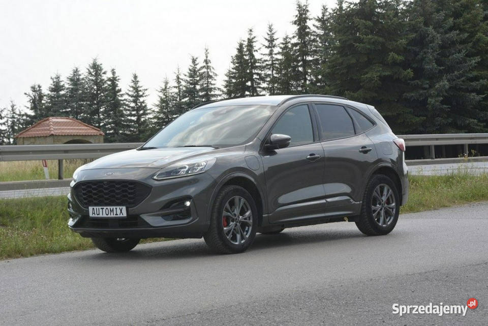 Ford Kuga 25 PlugInHybrid STLine bezwypadkowy lakier metallic Sędziszów Małopolski