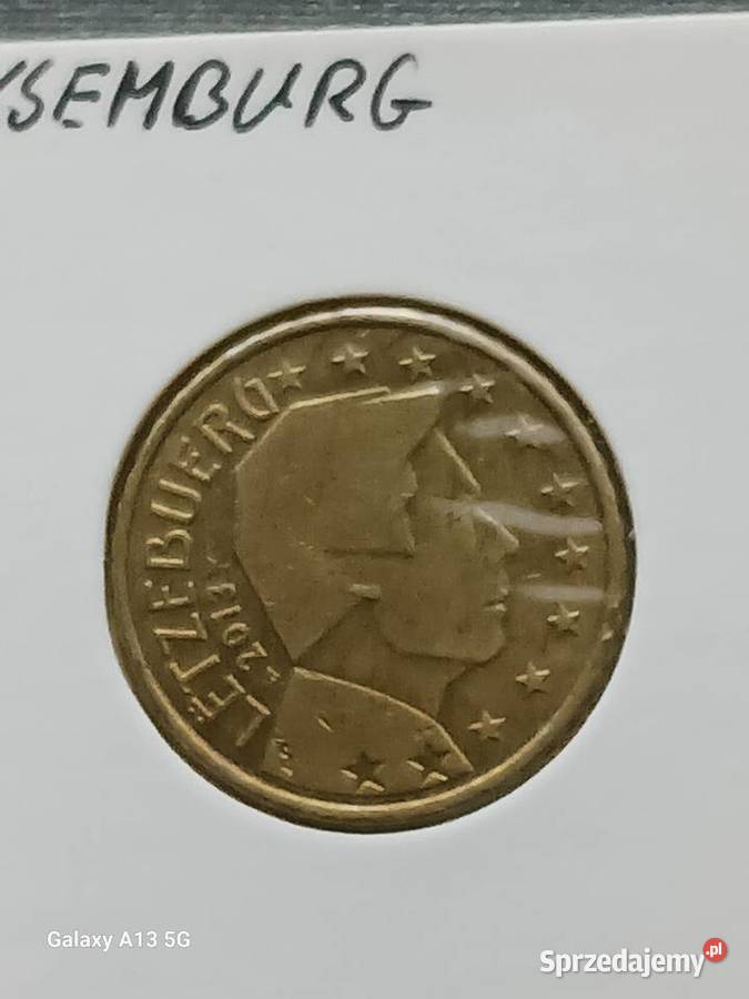 50 Eurocentów Luksemburg 2002 r Konin