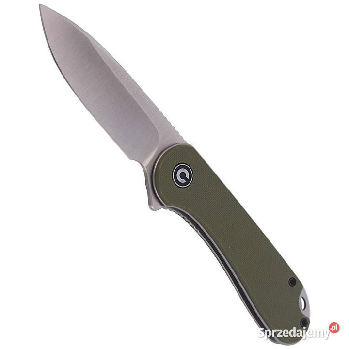 Nóż składany CIVIVI Elementum Flipper Green G10