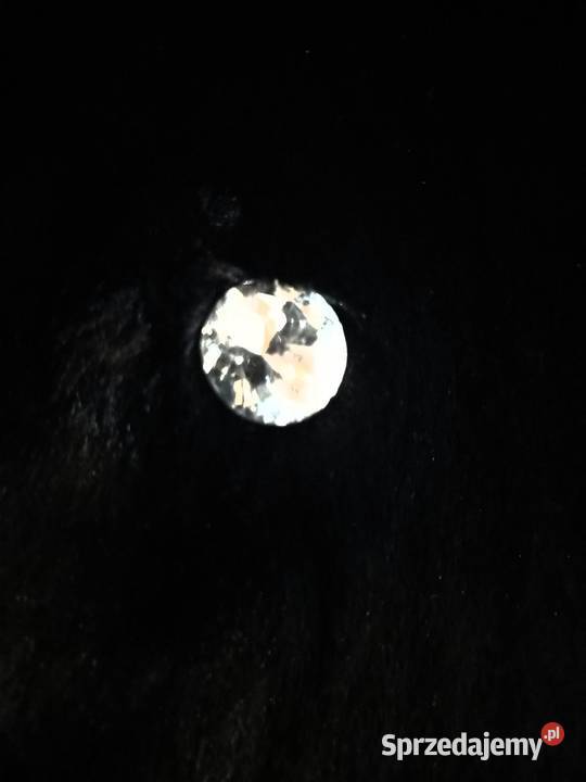 Okrągły dywan Diamond Premium z kryształkami Golkowice