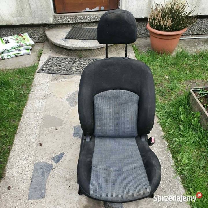 Fotel prawy pasażera Peugeot 206 ładny bez małopolskie Kraków