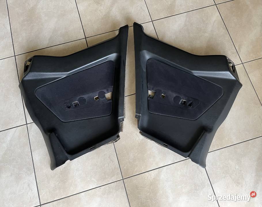 Mercedes W124 Coupe Tapicerka Welur Antracyt Kłomnice