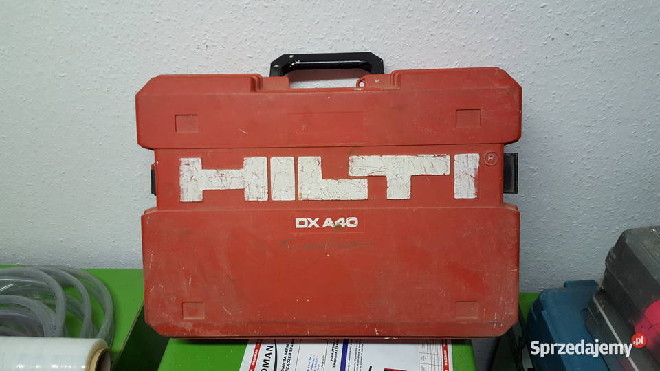 Hilti DX A40 gwozdziarka osadzak prochowy śląskie