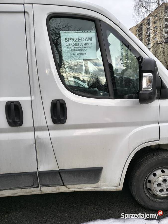 2023 Citron jumper l2h1 22 diesel 140 2023 1 Kraków