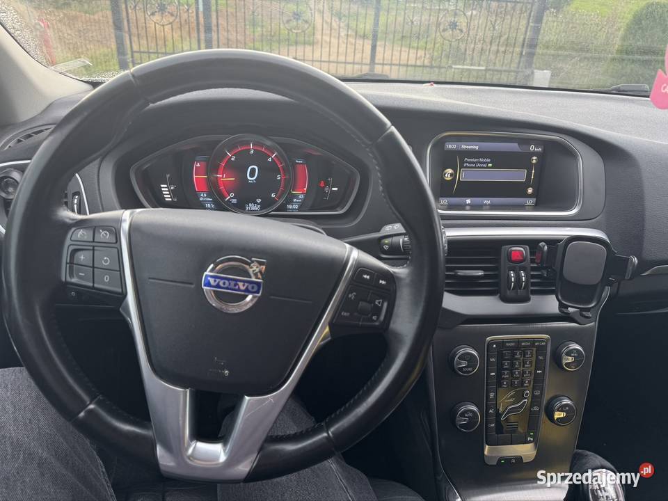 Volvo V40 kamera cofania skórzane fotele skórzana tapicerka pomorskie Mezowo