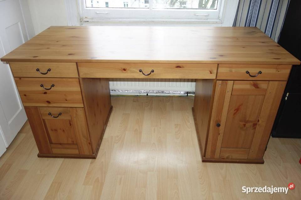 Regałpolki IKEA HEMNES LEKSVIKdrewno 37cm Warszawa