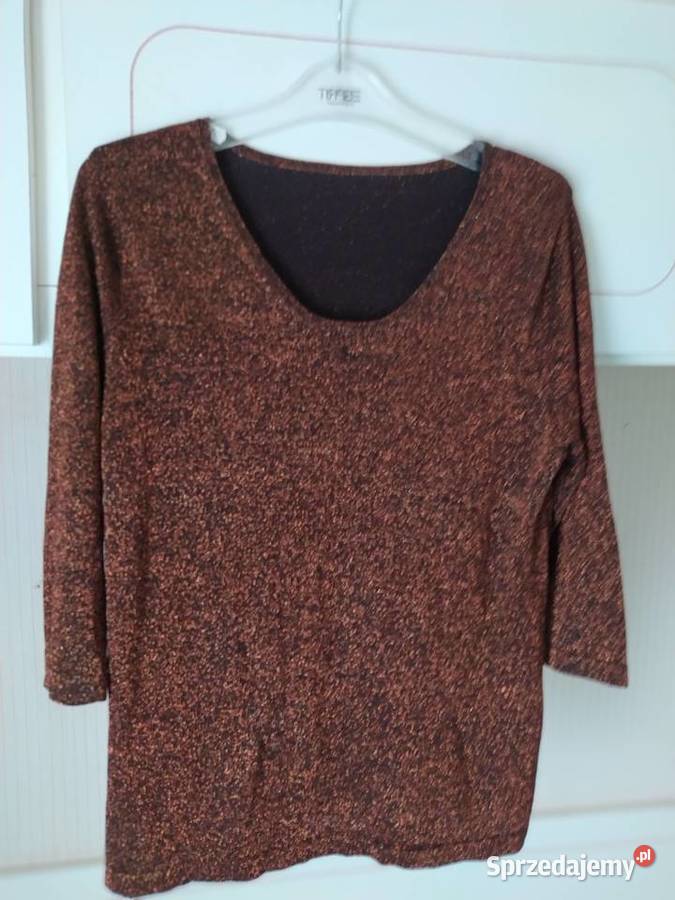 Bluzka złota z Jedwabiu