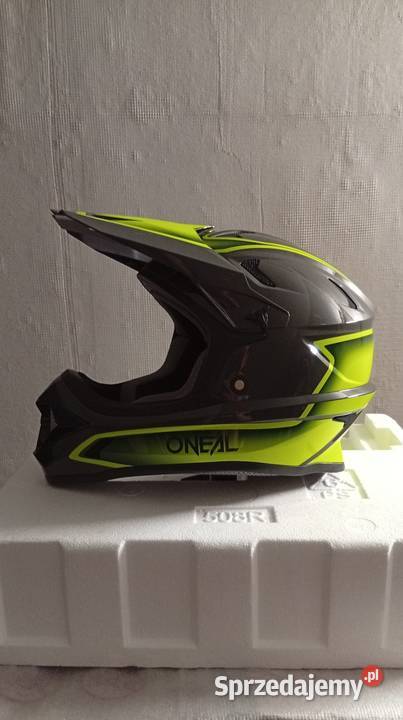 Kask Fullface ONeal Sonus Slick Żółty Rozmiar S