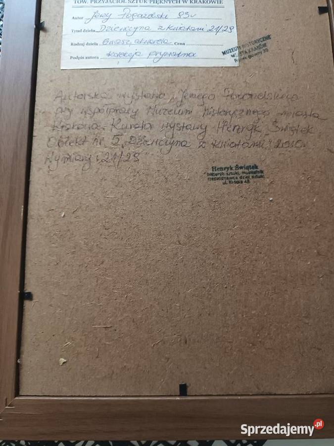 Kobieta z bukietem kwiatów Malbork