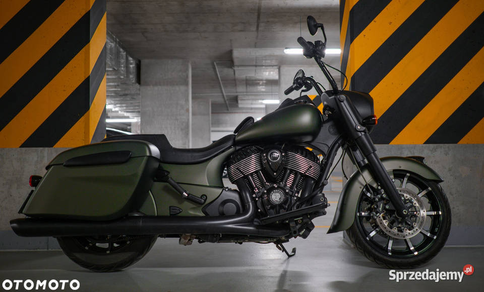 Indian Springfield Indian Springfield Dark Horse zielony mazowieckie Warszawa