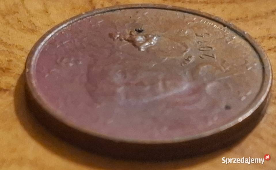 5 Euro cent Francja 2015 zRzadki destrukt Lubawa
