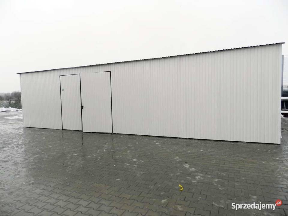 Blaszana montowana hala 106 m Nieruchomości Kraków