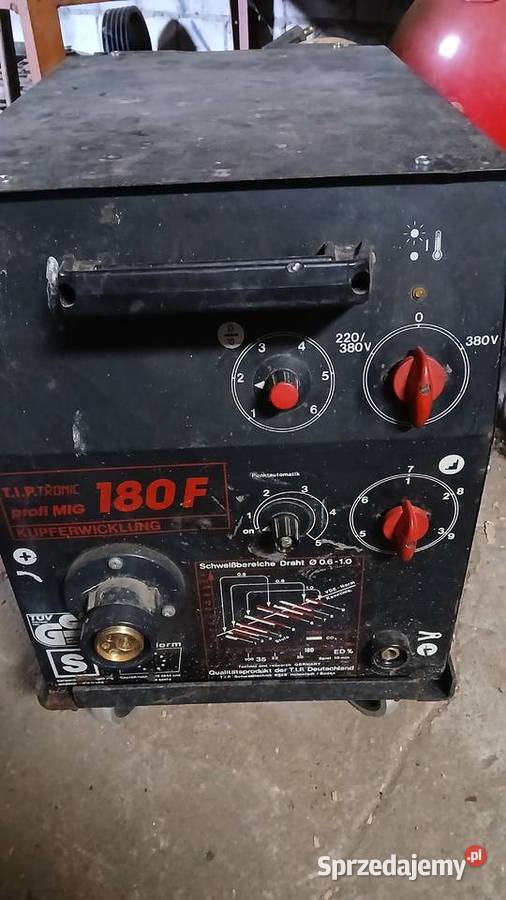Migomat półautomat spawarka 220380V TIP 180F sprzedam