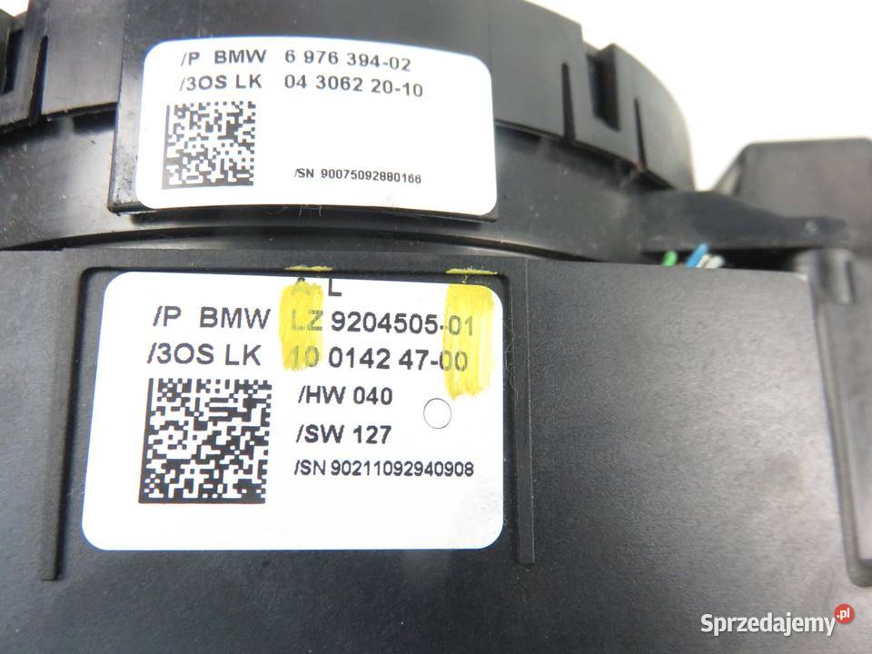 PRZEŁĄCZNIK ZESPOLONY TAŚMA BMW E61 920450501 osobowe Panele sterowania, przełączniki małopolskie