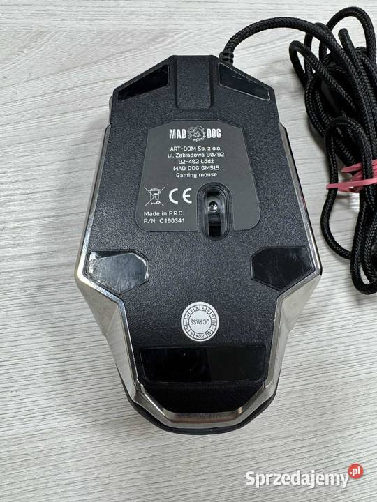 Myszka przewodowa Mad Dog GM515 Elbląg