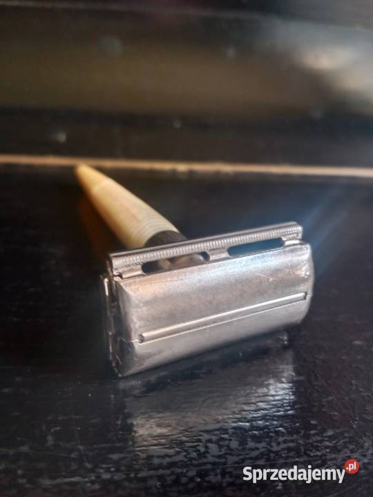 Zestaw Do Golenia PRL Retro Maszynka 2 Pędzle Ruda Śląska